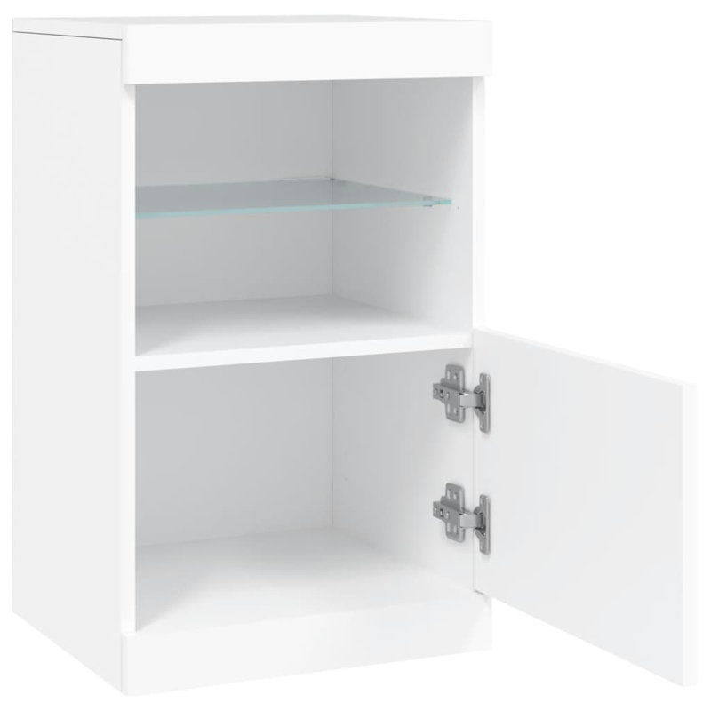 Basim 67cm H x 41cm W Standard Bookcase, White