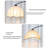 Walnut Solid Wood + Iron Free form Floor Lamps