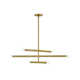 Jamir 6 Light Metal Dimmable Sputnik Chandelier