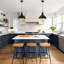Smithshire 1 - Light 11.81" Dimmable Single Dome Kitchen Island Pendant