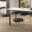 Modern Simple Double-layer Storage Dining Table-467278999