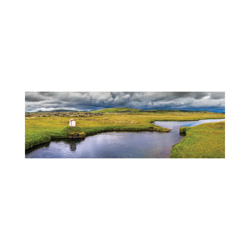 Eldhraun Lava Landscape, South Coast, Iceland by Panoramic Images - Wrapped Canvas Panoramic Gallery-Wrapped Canvas Giclée