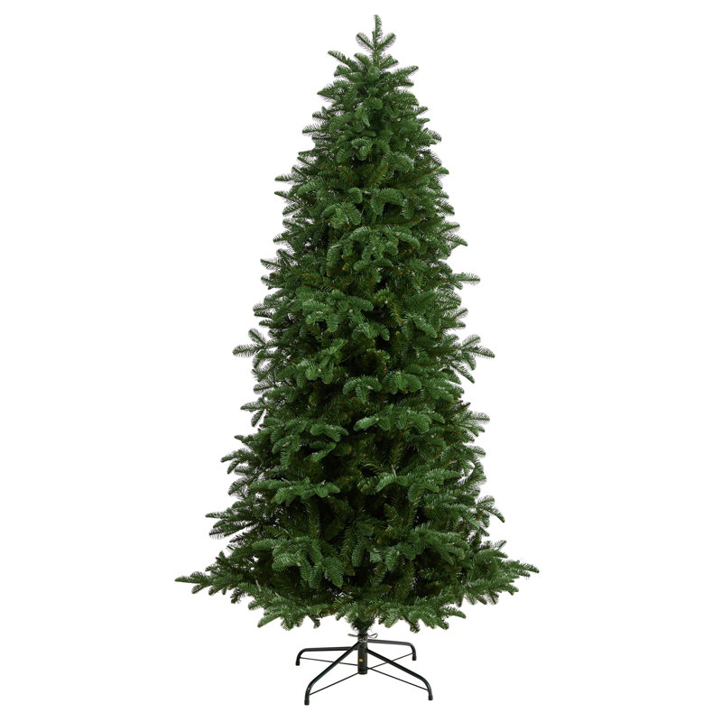 Lighted Artificial Fir Christmas Tree, 7'