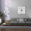  «Happiness Served Daily» par Elizabeth Tyndall, art mural sur toile, 37 po x 37 po