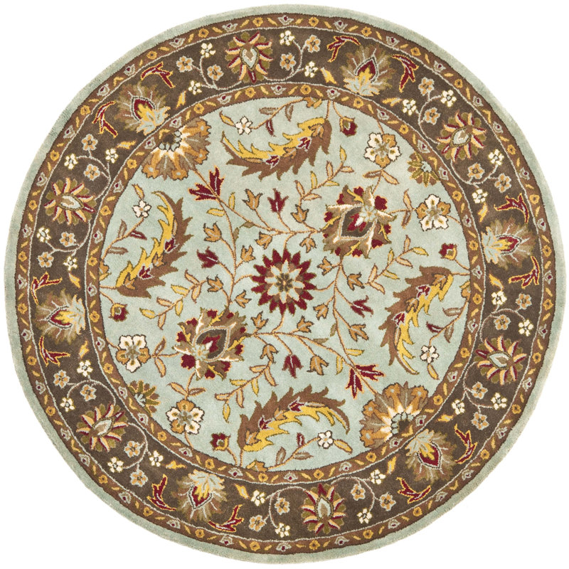 Cranmore Hand Tufted Wool Oriental Rug, Round 6'