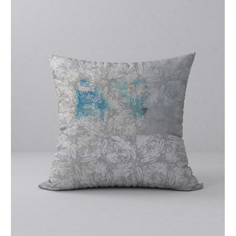 Housse de coussin décorative carrée fine et insert, 20 po x 20 po