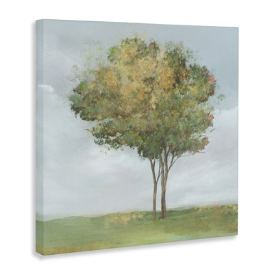 Toile de printemps imitant un arbre printanier, design par Ian C.