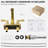 Centerset 2-Handle Bathroom Faucet with Drain Assembly-49937430