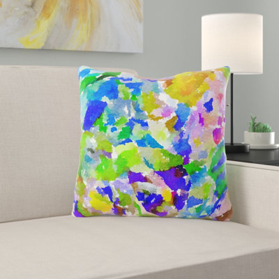 Okelley Watercolour Throw Pillow