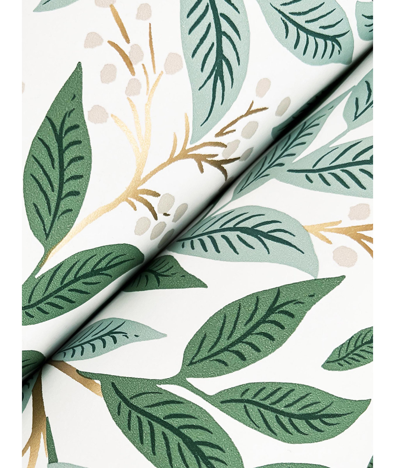 Willowberry Wallpaper Double Roll, Emerald