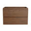 30" Wall-Mounted Bathroom Vanity With Resin Sink, 2-Drawers