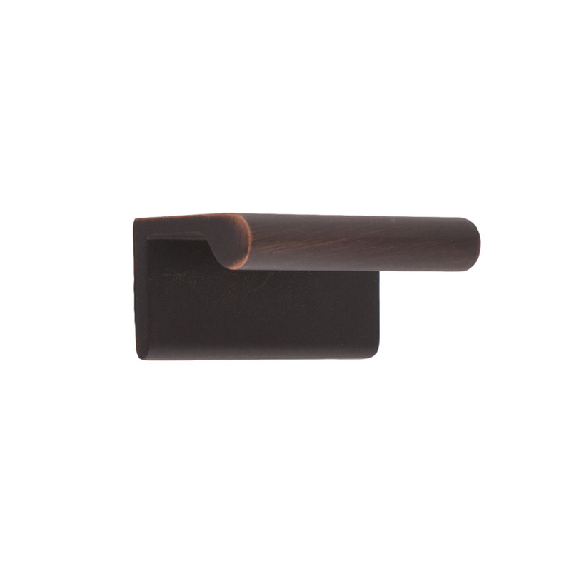 Poignée de doigt en cuivre satiné 3/4 po Stella, Cuivre satiné, 0.75"