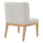  Chaise d'appoint moderne à oreilles avec pieds en bois-129787144