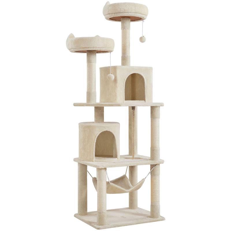 Arbre à chat 70 ", Beige