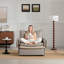 Fauteuil d'appoint simple de style moderne