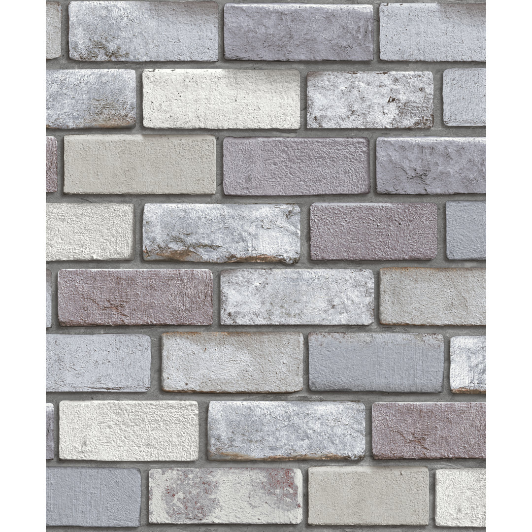 Industrial Brick 10m x 53cm Wallpaper Roll
