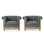 Fauteuil Chesterfield de 39 po de large Anduin