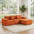 Orange Corduroy