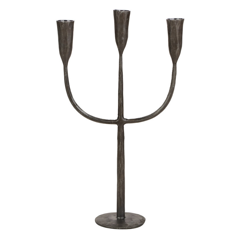 Iron Tabletop Candelabra
