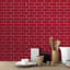 Anjelien PVC Glossy 3D Sticker Tile 15cm x 30cm-383854009