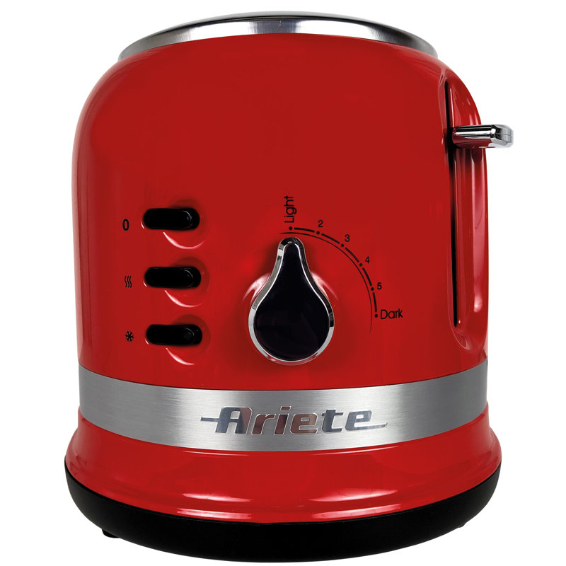 Ariete Moderna 2 Slice Toaster, Red
