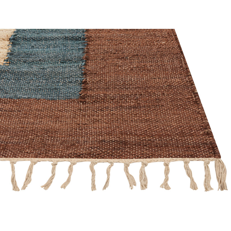 Mirelys Geometric Hand Woven Area Rug, Rectangle 200 x 300cm