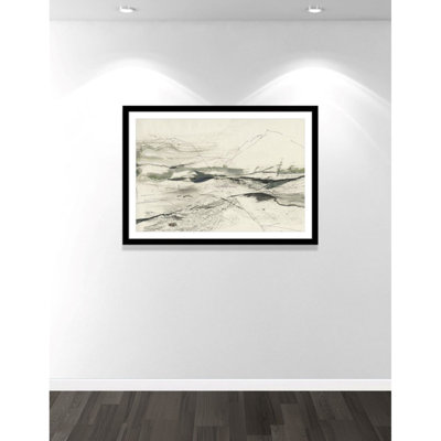 Green Sketches Print by PI Studio