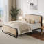 Queen Beige Linen Arnasia Bed-11579371-47917884