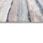 Tapis d'entrée à motif abstrait bleu / brun 2 pi x 3 pi (2 pi 3 po x 3 pi 3 po) Branch Branch Rimal, tapis d'entrée contemporain, à poils courts et résistant aux taches-402190028