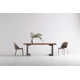Brennon Upholstered Side Chair in Beige