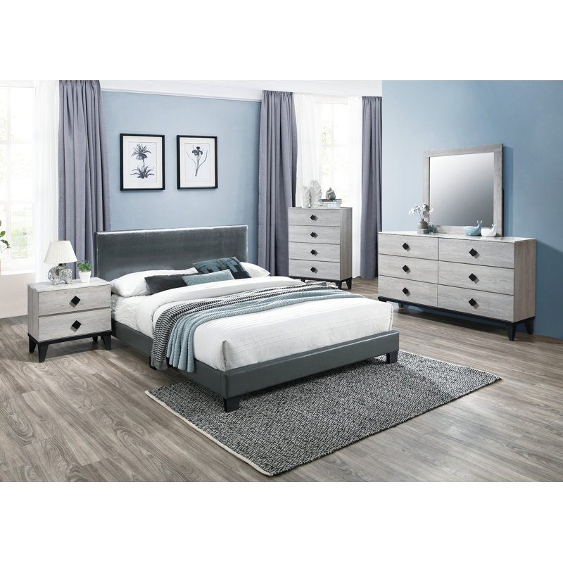 Cranbrook Bed Room Set, Brown, Full