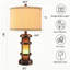 Ensemble de lampe de table 24 po ChenJoss avec veilleuse et ports USB, convient aux chambres à coucher, aux salons, aux bureaux et aux bureaux (ensemble de 2)