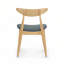 Ensemble de 2 chaises rétro en bois d'hévéa avec coussins de dossier ergonomiques moelleux, pour les repas et les sièges d'appoint-1179872333