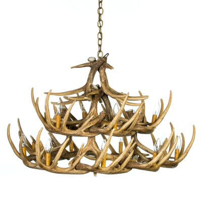 Lustre à plusieurs niveaux 15 lumières unique Constance