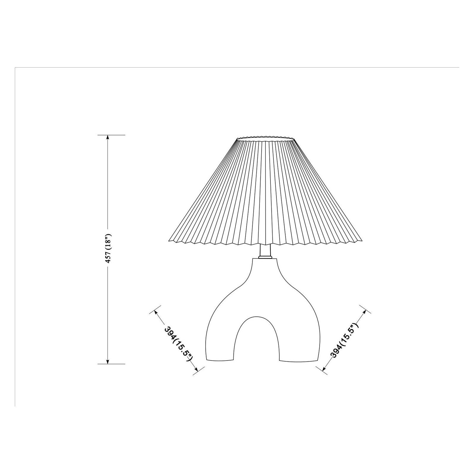 Celes Table Lamp, Light Green, Green