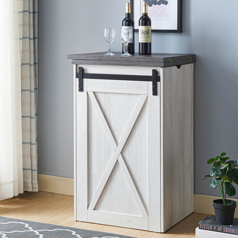 45.75 " L Bar Cabinet