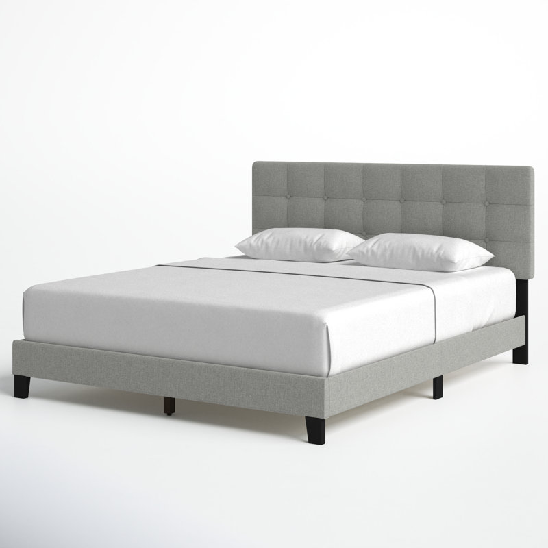 Andover Mills™ Abdiel Upholstered Platform Bed & Reviews | Wayfair