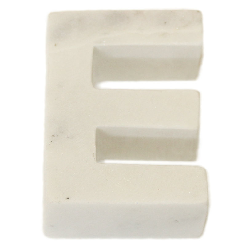Zeb Text & Numbers Letter Block, E
