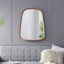 Miroir mural 27 po x 37 po Irrgeular
