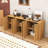 Wave Panel Storage Cabinet – Durable Sideboard-1311788574