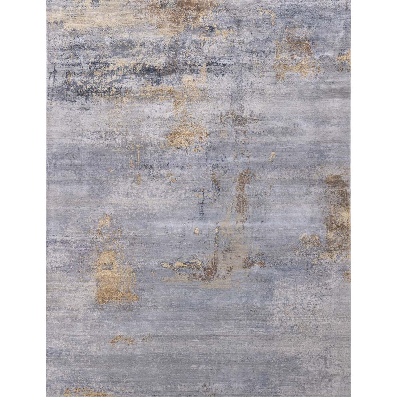 Tapis contemporain noué à la main Dover