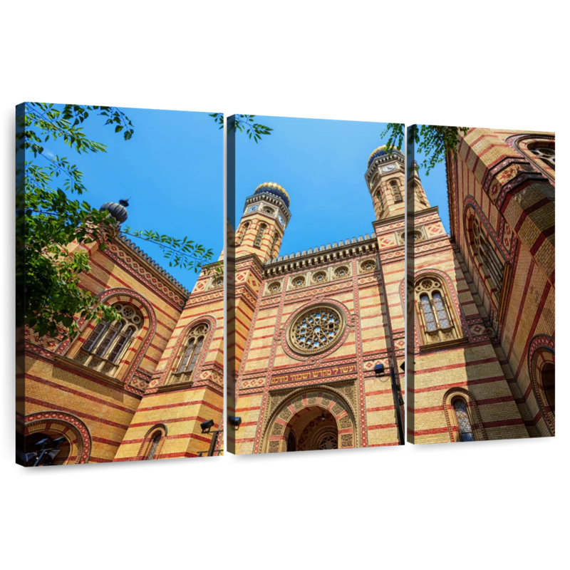 Budapest Great Synagogue, 28" H x 45" W