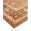 Tapis brun en laine noué à la main de conception unique 6 pi 3 po x 8 pi 9 po Datwan