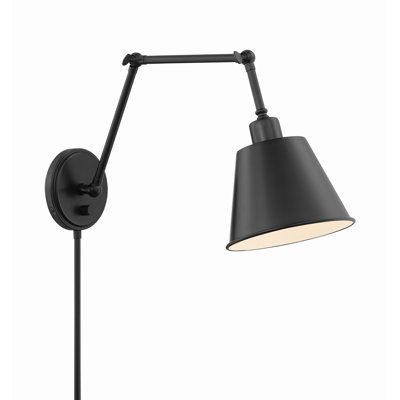 Lampe à bras pivotant à 1 lumière Allianah
