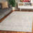 Valeshia Abstract Hand Tufted Wool/Cotton Abstract Rug in Gray/Light Gray/Ivory-1583785480