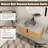 Caldicot 36'' Wall-Mounted Single Bathroom Vanity with Engineered Stone Top and Ceramic Vessel Sink-319965498-331336608