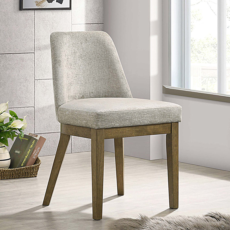 Chaise d'appoint rembourrée, ensemble de 2