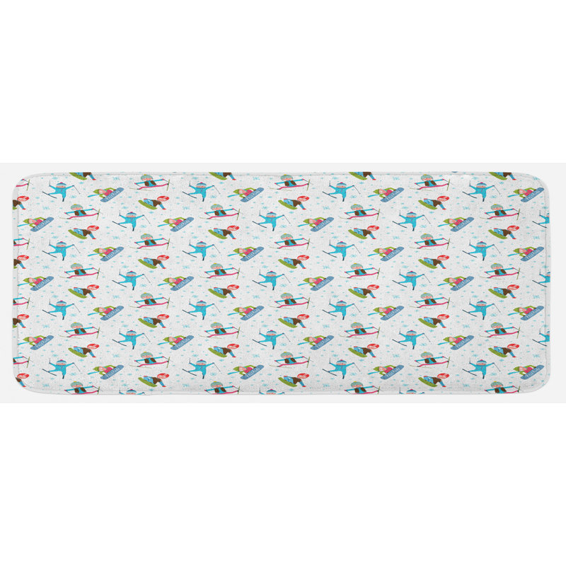 Tapis de cuisine d'hiver