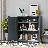 3-Tier Lockable Metal Storage Cabinet with Adjustable Shelves, 110 lbs Capacity, Double-Door Cabinet for Office, Home & Garage-102509312