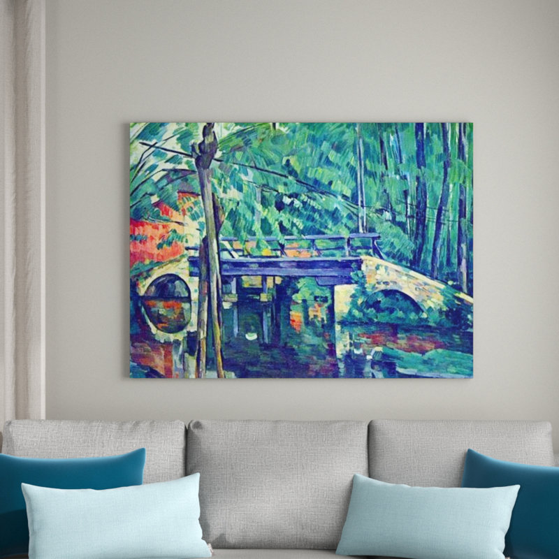 Paul Cezanne - Wrapped Canvas Painting, 60cm H x 80cm W x 1.8cm D
